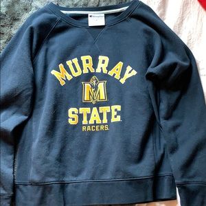 navy and gold murray state crew neck